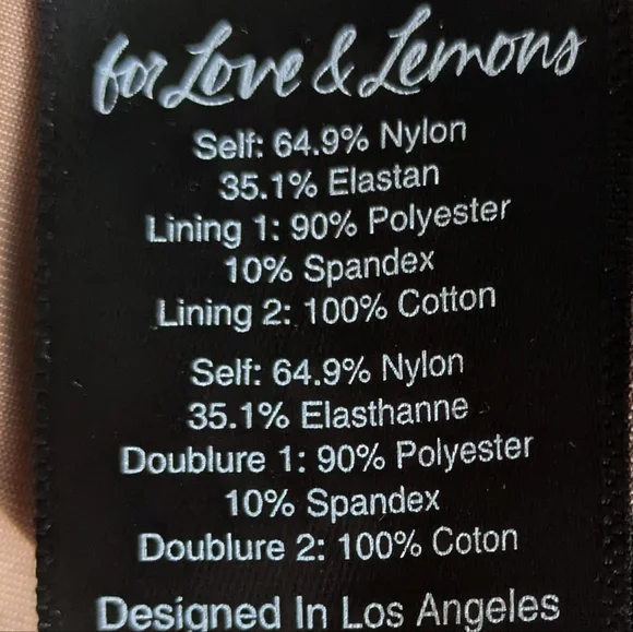 EUC....For Love and Lemons Gracie Lace Bodysuit Dress Size XS (0-2) - Picture 8 of 12